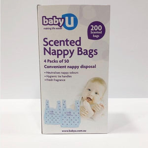 BabyU Scented Nappy Bags 200pk