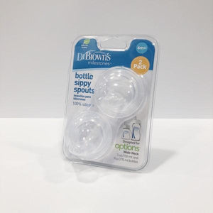 Dr Brown's Bottle Sippy Spout for Wide-Neck bottles - 2 Pack