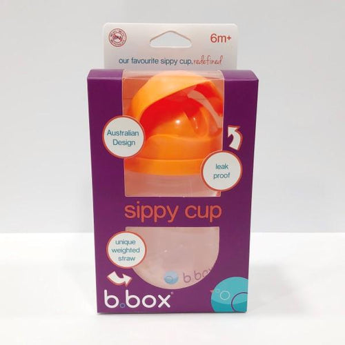 B. Box Sippy Cup 6m+ - Orange Zing