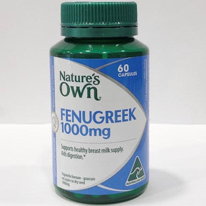 Nature's Own Fenugreek 1000mg Capsules